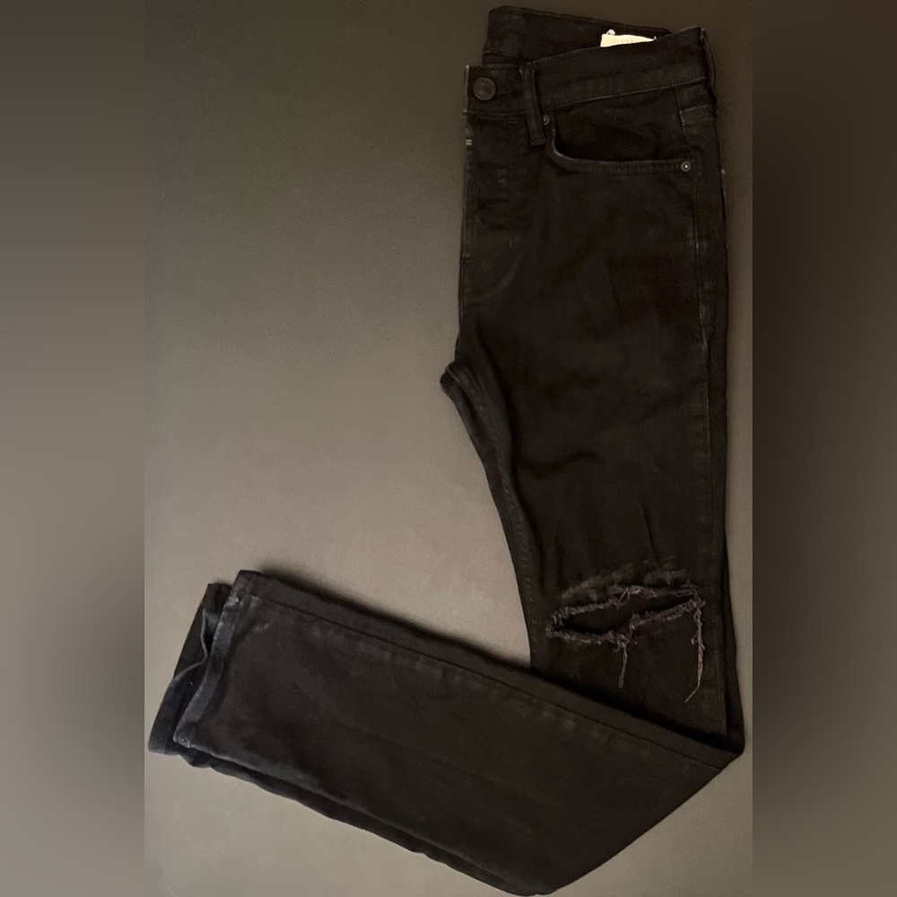 All Saints Black Cigarette Jeans